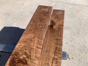 curly walnut lumber, premium curly walnut, unsteamed walnut