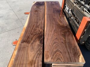 figured walnut lumber, premium hardwood, unsteamed walnut