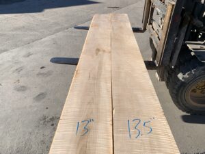 tiger maple lumber, premium lumber, furniture grade lumber