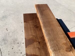 walnut lumber, premium hardwood, unsteamed walnut