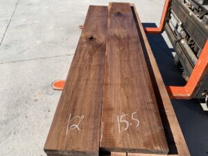 walnut lumber, unsteamed walnut, premium lumber