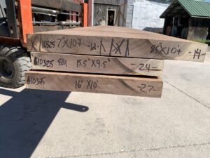 wide walnut lumber, hardwood lumber, unsteamed walnut