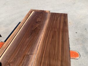 wide walnut lumber, hardwood lumber, unsteamed walnut
