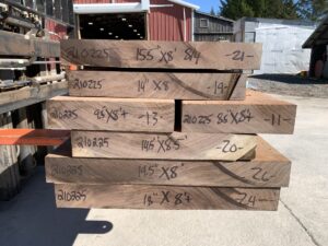 wide walnut lumber, unsteamed walnut, high quality lumber
