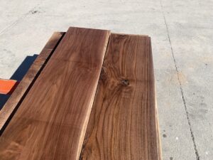 wide walnut lumber, unsteamed walnut, high quality lumber