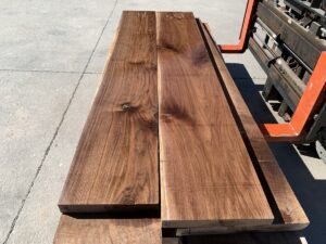 wide walnut lumber, unsteamed walnut, high quality lumber