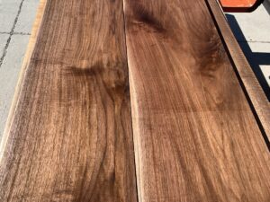 wide walnut lumber, unsteamed walnut, high quality lumber