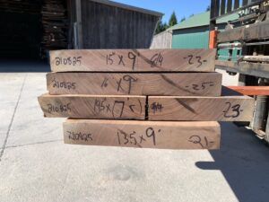 wide walnut lumber, unsteamed walnut, high quality lumber