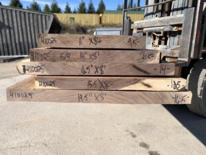 wide walnut lumber, premium hardwood, unsteamed wlalnut