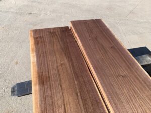 wide walnut lumber, hardwood lumber, unsteamed walnut