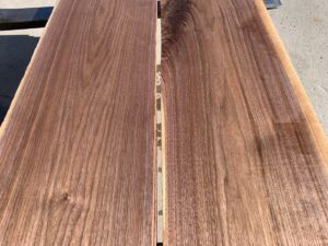 wide walnut lumber, hardwood lumber, unsteamed walnut