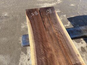 curly walnut lumber, premium curly walnut lumber, unsteamed walnut