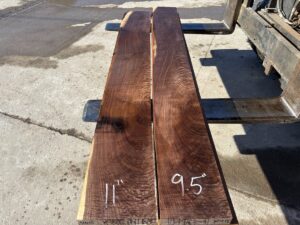 figured walnut lumber, unsteamed walnut, high quality lumber