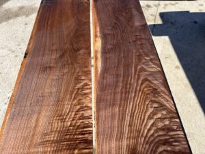 figured walnut lumber, unsteamed walnut, high quality lumber