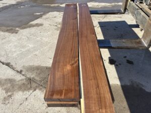 quartersawn walnut lumber, premium hardwood, unsteamed walnut