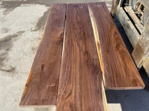 variegated walnut lumber, unsteamed walnut, walnut hardwood