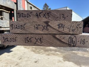 variegated walnut lumber, premium hardwood, unsteamed walnut