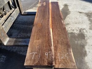 walnut lumber, premium lumber, unsteamed walnut hardwood