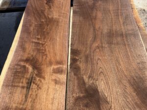 wide walnut lumber, premium hardwood, unsteamed walnut