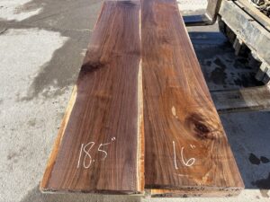 wide walnut lumber, premium hardwood, unsteamed walnut