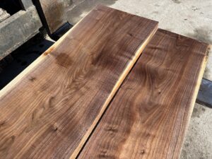 wide walnut lumber, high quality walnut, unsteamed walnut