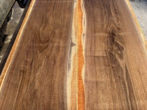 wide walnut lumber, high quality lumber, unsteamed walnut