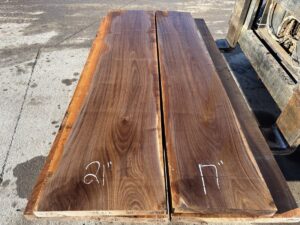 wide walnut lumber, unsteamed walnut, walnut hardwood