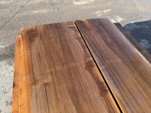 wide walnut lumber, unsteamed walnut, walnut hardwood