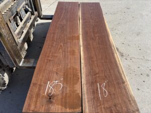figured walnut lumber, hardwood lumber, unsteamed walnut