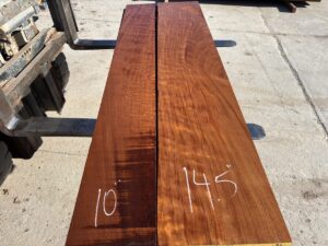 genuine mahogany lumber, premium lumber, curly genuine mahogany lumber
