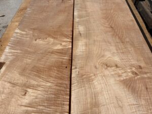 wide curly maple lumber, soft maple, premium curly maple lumber