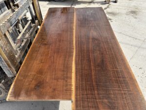 wide walnut lumber, unsteamed walnut, wooden tabletops