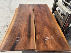 wide walnut lumber, premium hardwood, unsteamed walnut