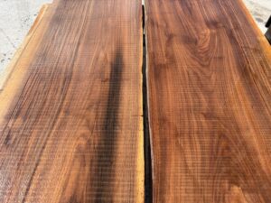 wide walnut lumber, premium hardwood, unsteamed walnut