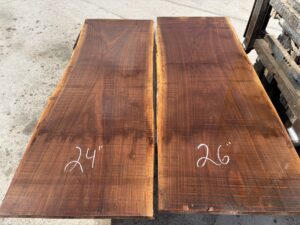 wide walnut lumber, unsteamed walnut, premium hardwood