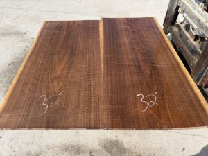 wide walnut lumber, premium hardwood, unsteamed walnut