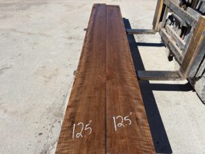 curly walnut lumber, unsteamed walnut, premium hardwood