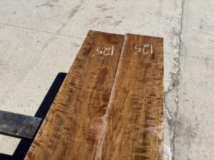 curly walnut lumber, unsteamed walnut, premium hardwood