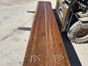 curly walnut lumber, premium lumber, unsteamed walnut