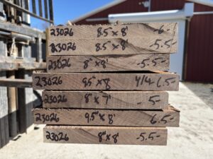 quartersawn walnut lumber, premium hardwood, unsteamed walnut