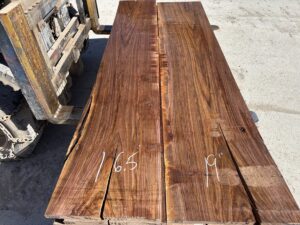 variegated walnut lumber, unsteamed walnut, hardwood lumber