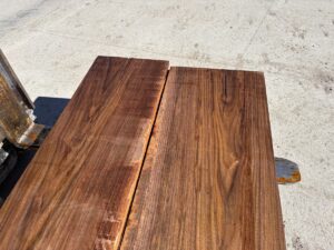 variegated walnut lumber, unsteamed walnut, hardwood lumber