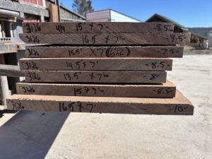 wide walnut lumber, premium hardwood, unsteamed walnut
