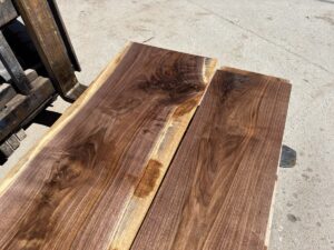 wide walnut lumber, premium hardwood, unsteamed walnut