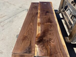 wide walnut lumber, premium hardwood, unsteamed walnut