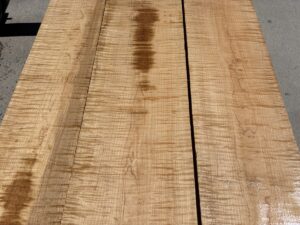 curly hard maple lumber, high quality lumber, hardwood lumber