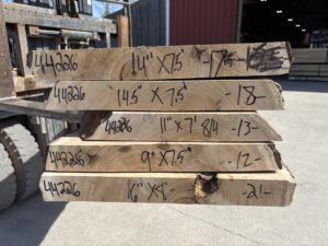 live edge butternut, rustic butternut lumber, furniture grade lumber