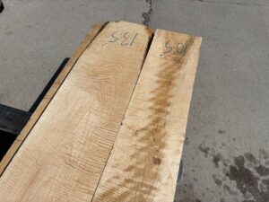 tiger maple lumber, tabletops, bar tops