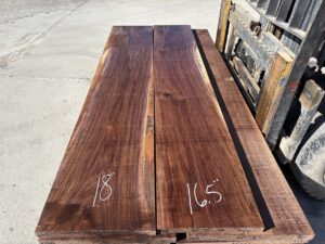 variegated walnut lumber, premium lumber, unsteamed walnut