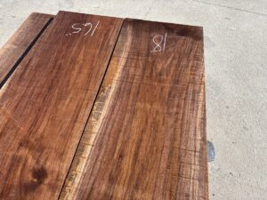 variegated walnut lumber, premium lumber, unsteamed walnut